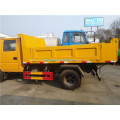 JMC double cab 4x2 tip garbage truck
